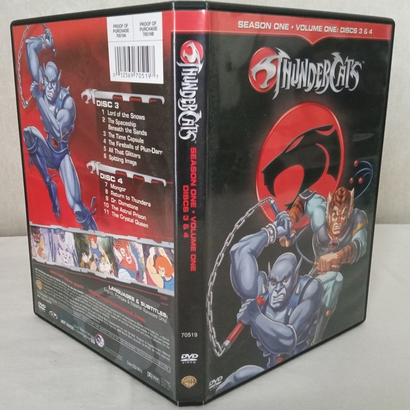 Thundercats : Season One, Volume One - 6 disc set - Picture 12 of 17